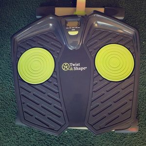 Twist & Shape hour glass figure workout spinner